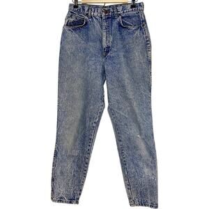 Chic Vintage High Rise Acid Wash Jeans Made in the USA‎